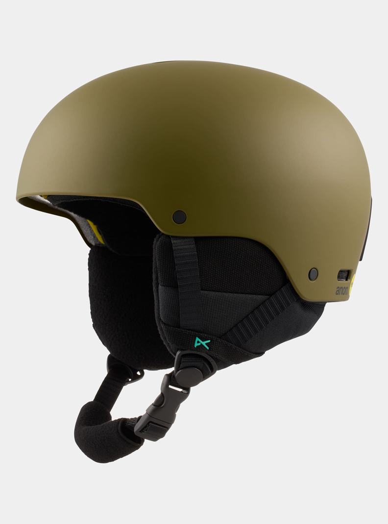 Casque Snowboard Burton Anon Raider 3 Homme Vert | 381490-RQC
