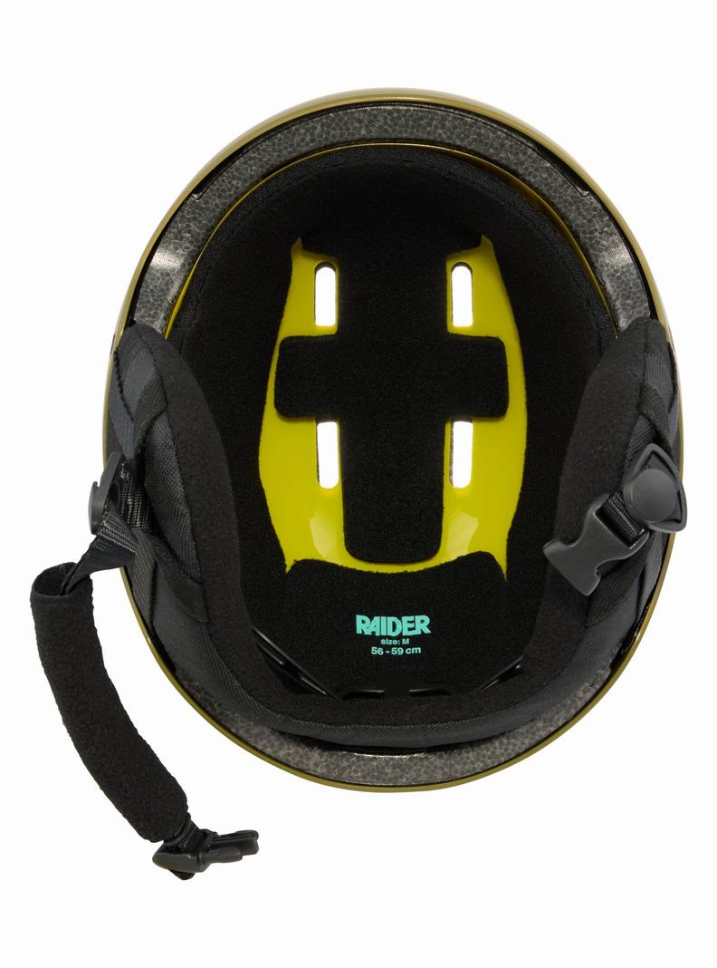 Casque Snowboard Burton Anon Raider 3 Homme Vert | 381490-RQC