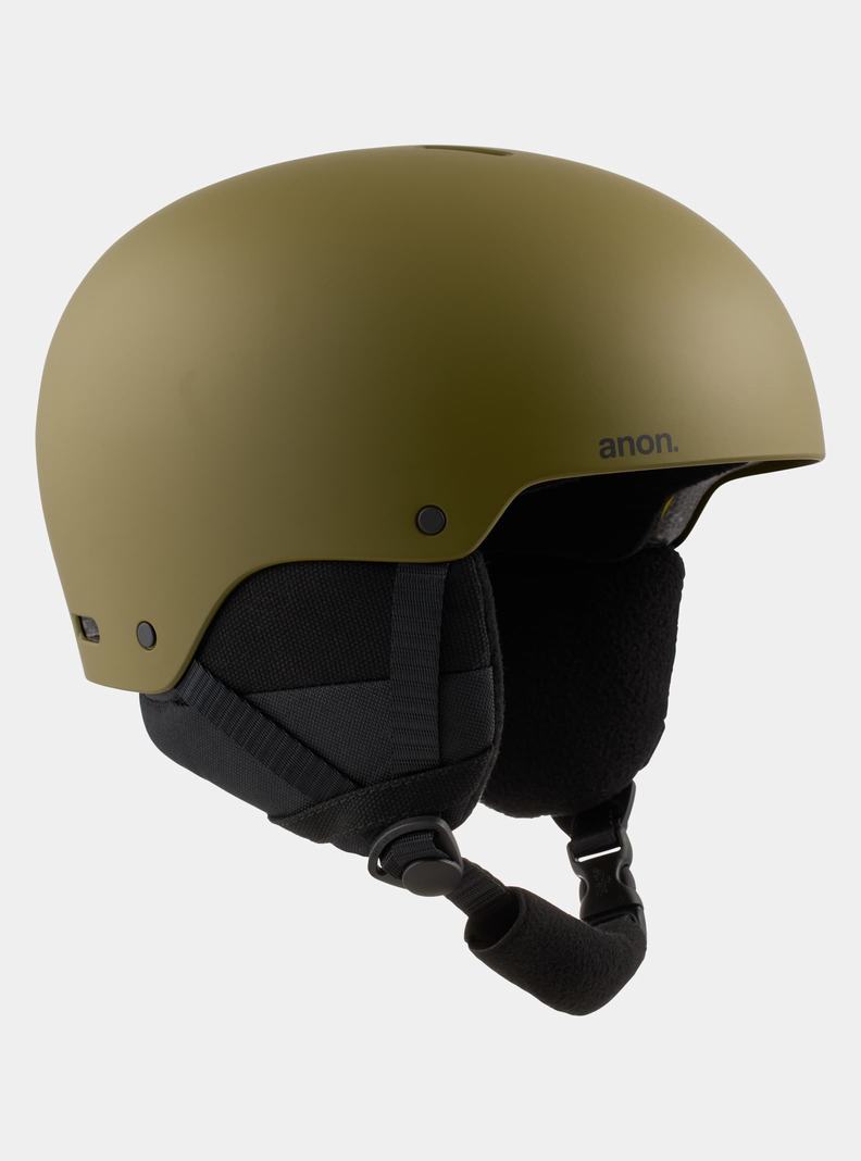Casque Snowboard Burton Anon Raider 3 Homme Vert | 381490-RQC
