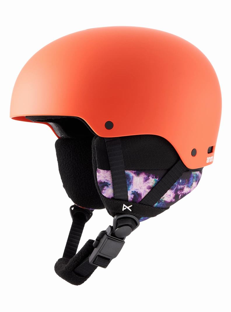 Casque Snowboard Burton Anon Rime 3 Enfant Rouge | 751830-OLD
