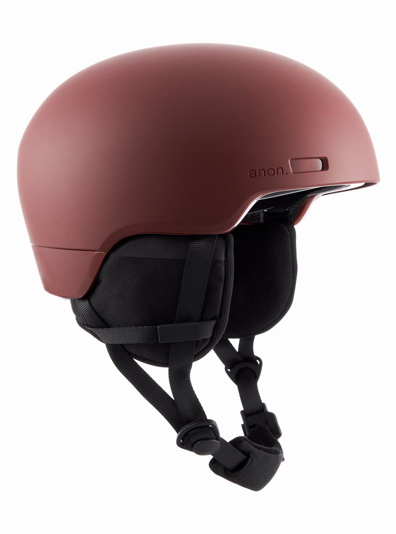 Casque Snowboard Burton Anon Windham WaveCel Homme Bordeaux | 760923-NQJ