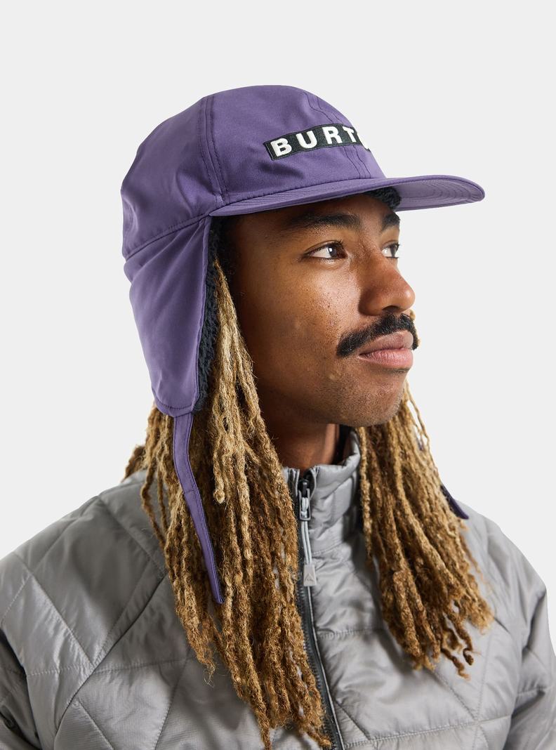 Casquettes Burton Lunchlap Earflap Femme Violette | 524063-DRN