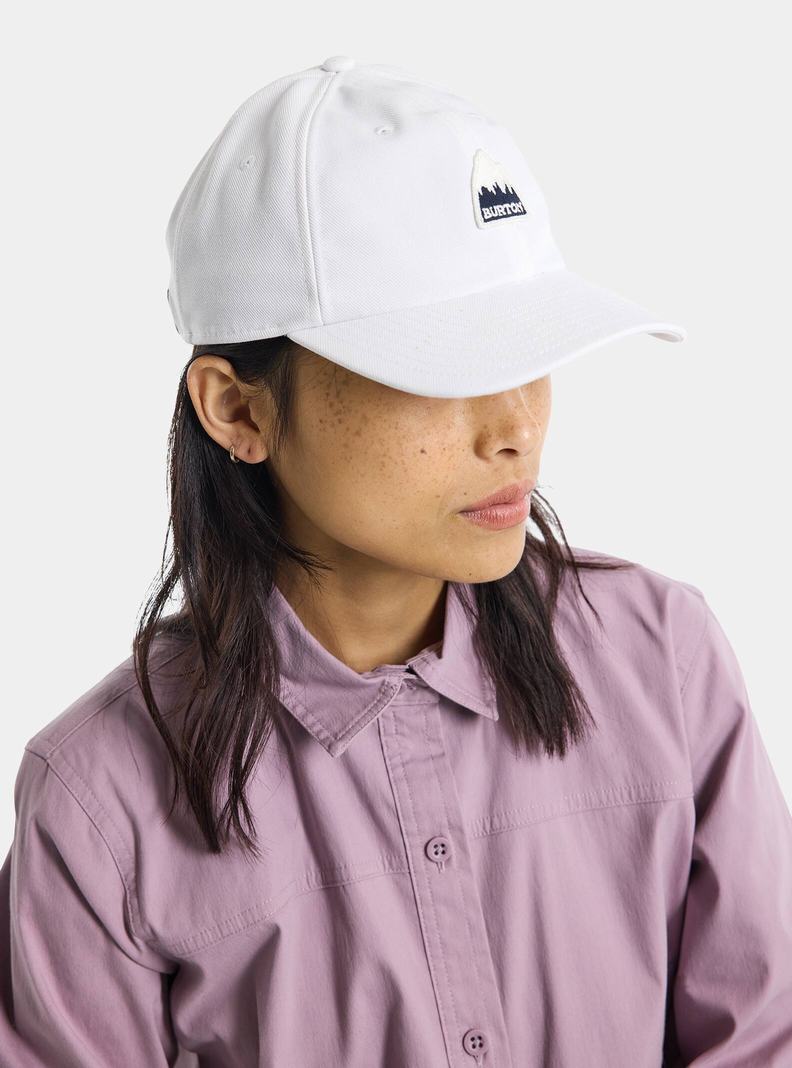 Casquettes Burton Rad Dad Homme Blanche | 512876-SXE