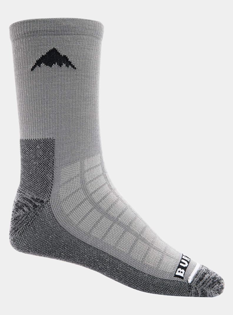 Chaussettes Burton Legere Crew Homme Grise | 362917-SFL