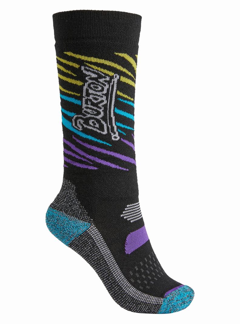 Chaussettes Burton Performance Midweight Enfant Noir | 302584-LNE