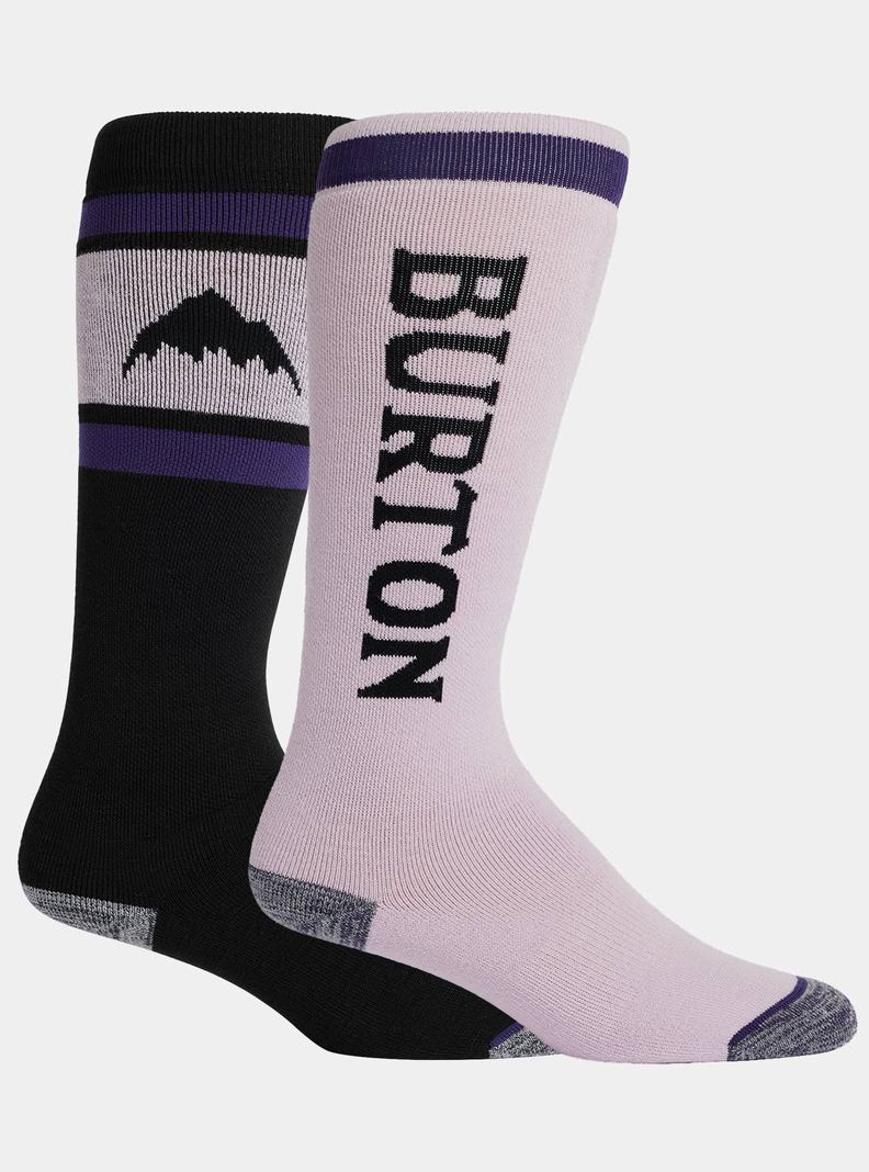Chaussettes Burton Weekend Midweight (2 Pack) Femme Violette | 978256-KIF