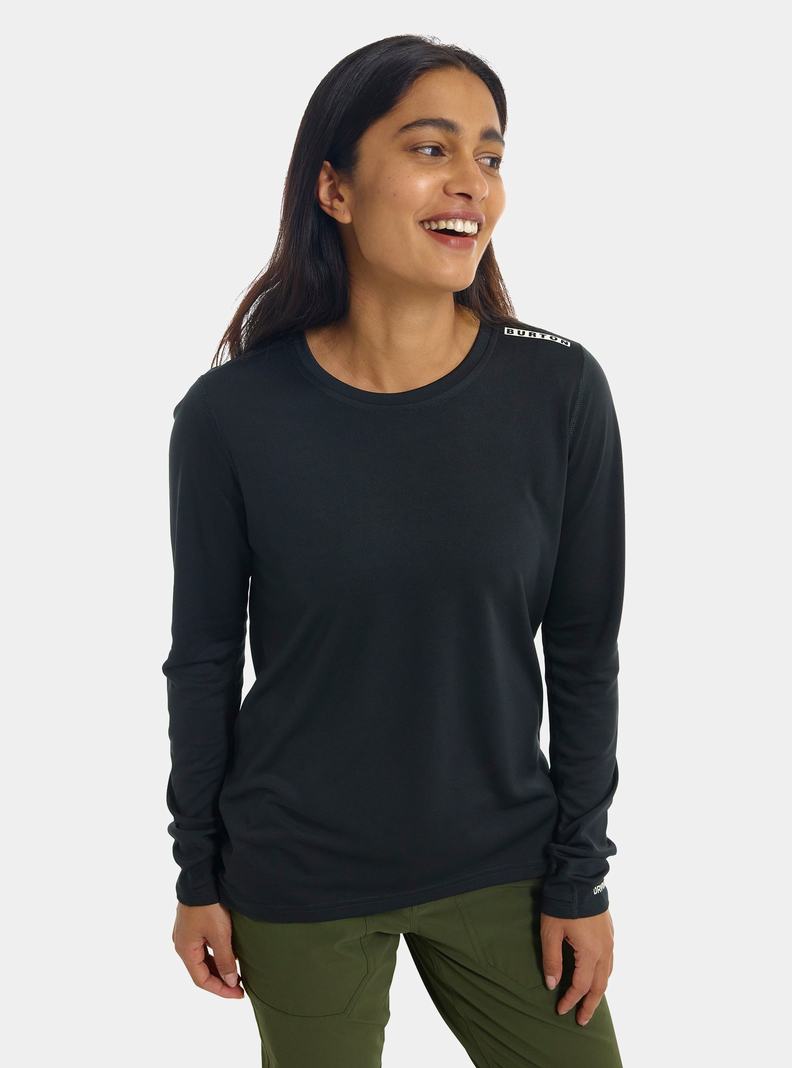 Chemise Burton Brand Active Long Sleeve Femme Noir | 052384-UDC