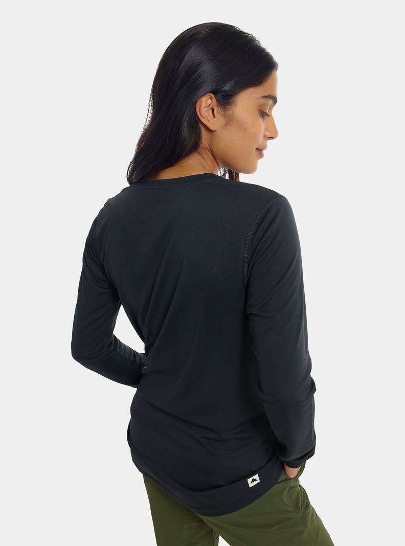 Chemise Burton Brand Active Long Sleeve Femme Noir | 052384-UDC