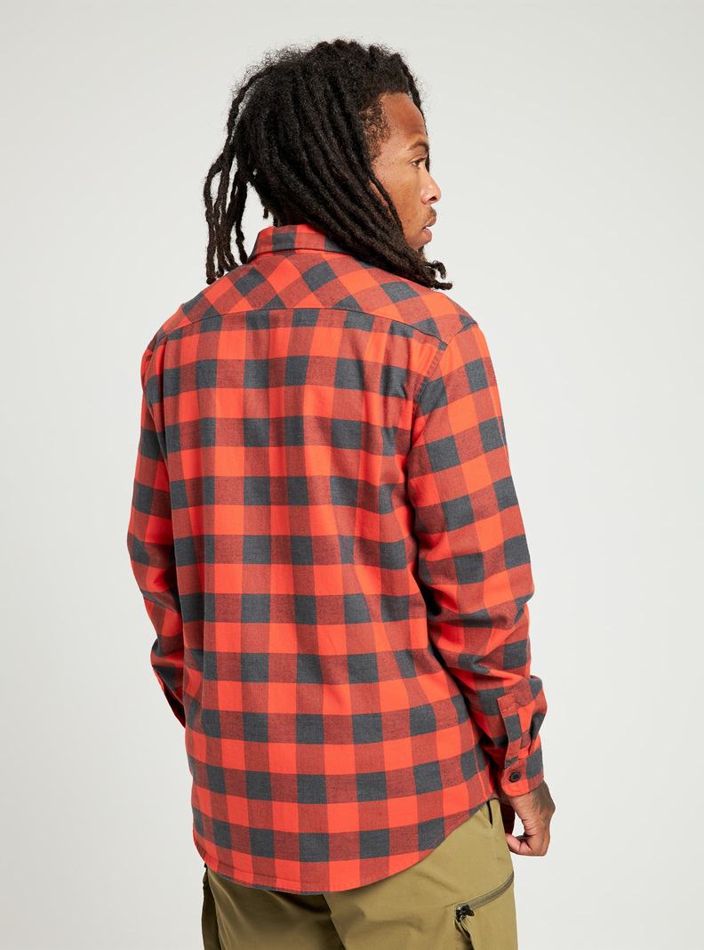 Chemise Burton Brighton Flannel Homme Rouge | 834567-PMK