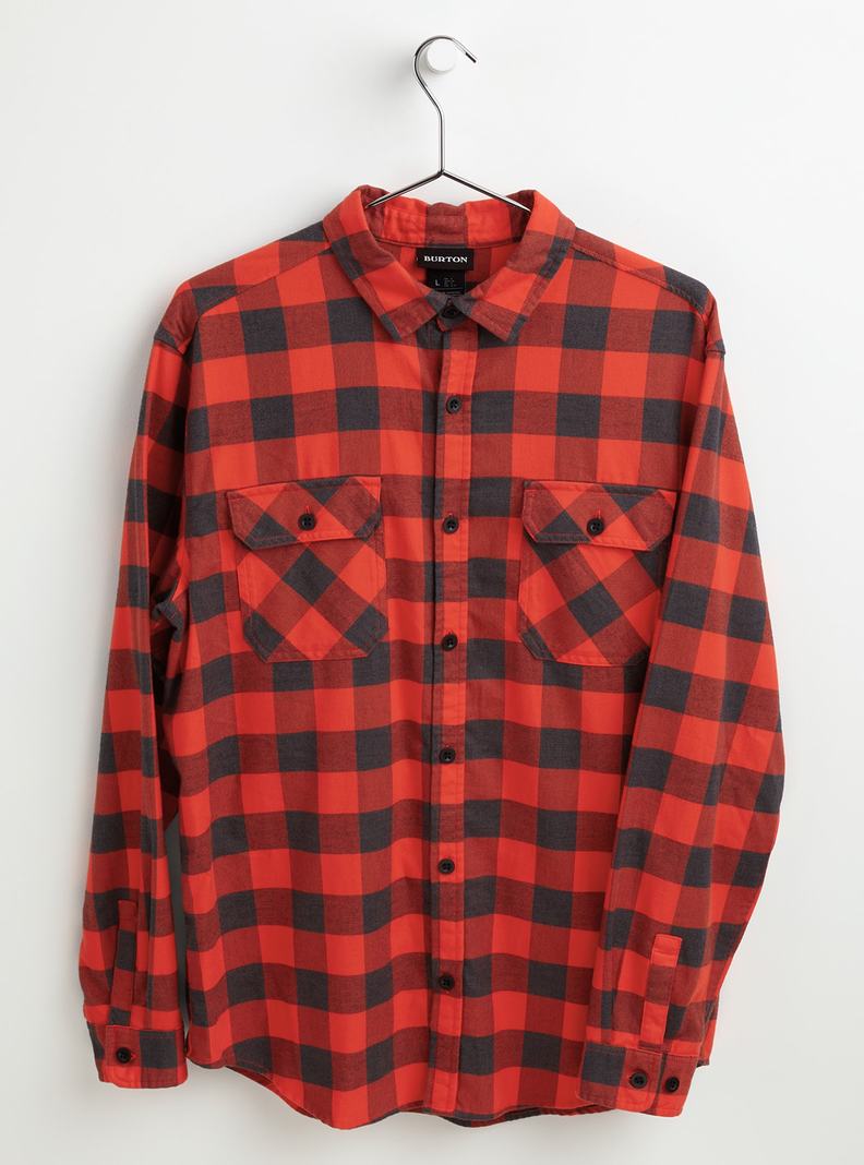 Chemise Burton Brighton Flannel Homme Rouge | 834567-PMK