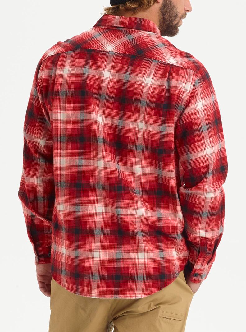 Chemise Burton Brighton Flannel Homme Rouge | 871630-GCN