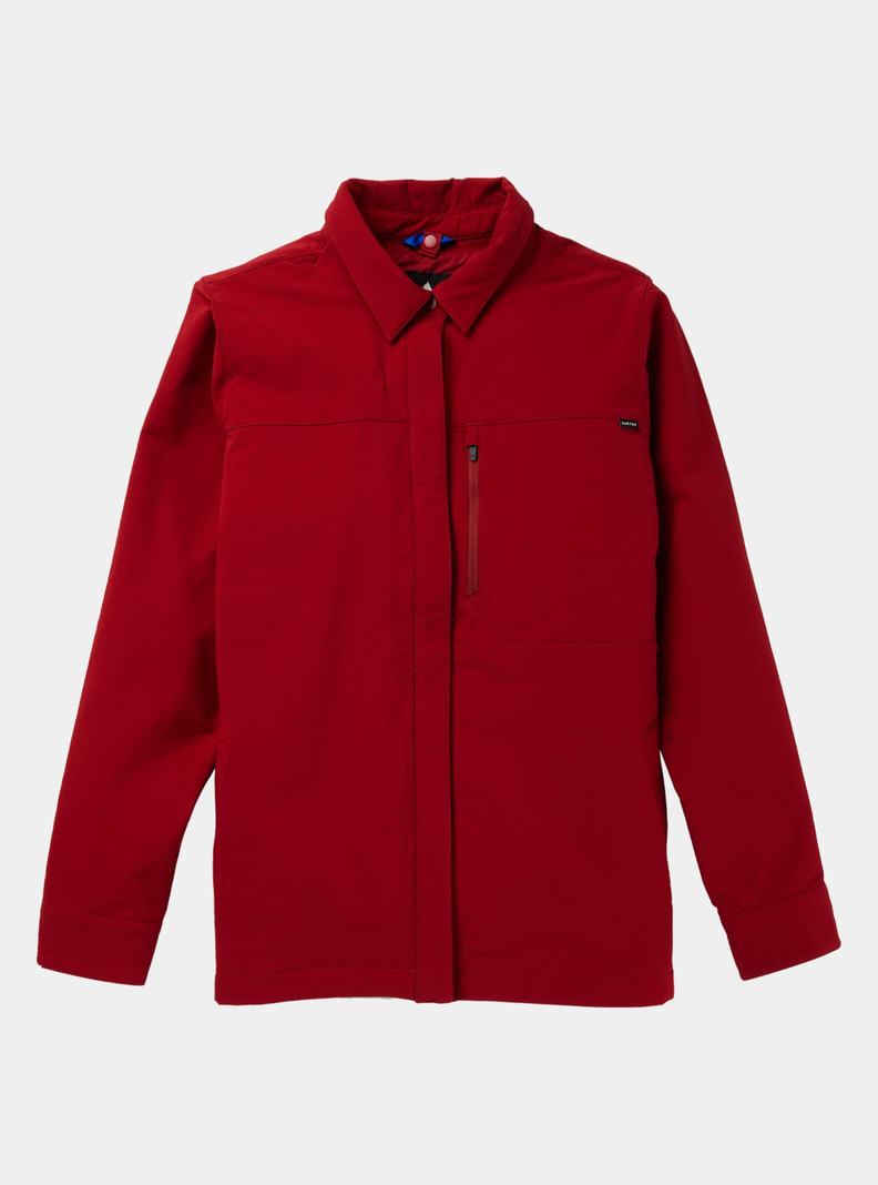 Chemise Burton D\'hiver Shelter Three-In-One Top Femme Rouge | 567840-SBG
