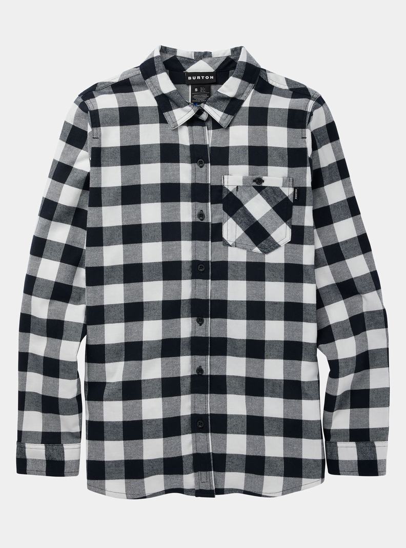 Chemise Burton Favorite Long Sleeve Flannel Femme Blanche | 018295-AYW