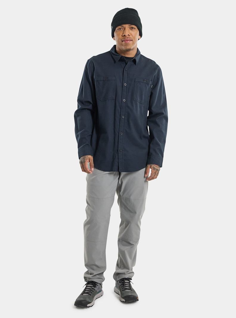 Chemise Burton Favorite Long Sleeve Flannel Homme Noir | 419758-FTB