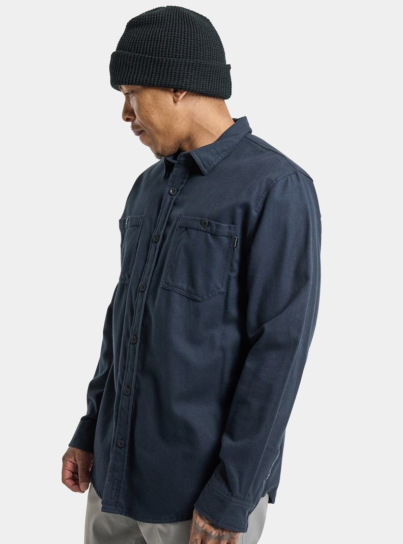 Chemise Burton Favorite Long Sleeve Flannel Homme Noir | 419758-FTB