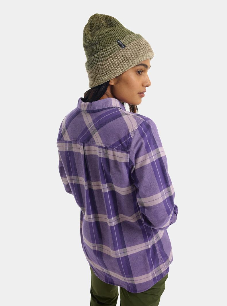 Chemise Burton Favorite Long Sleeve Flannel Femme Violette | 746219-YEJ