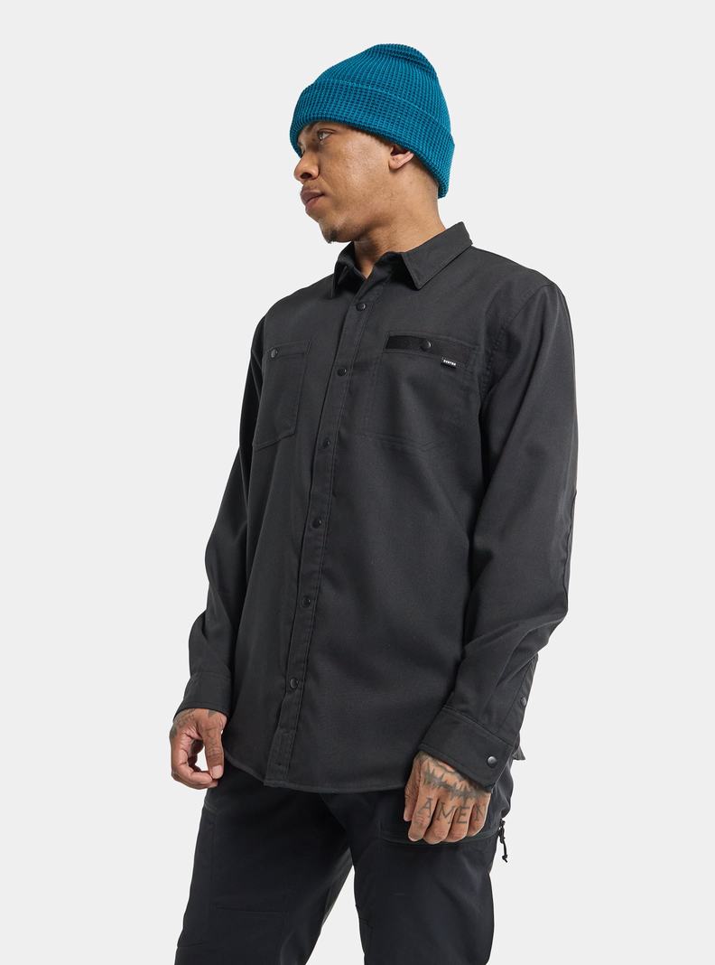 Chemise Burton Favorite Performance Long Sleeve Flannel Homme Noir | 510387-GOB