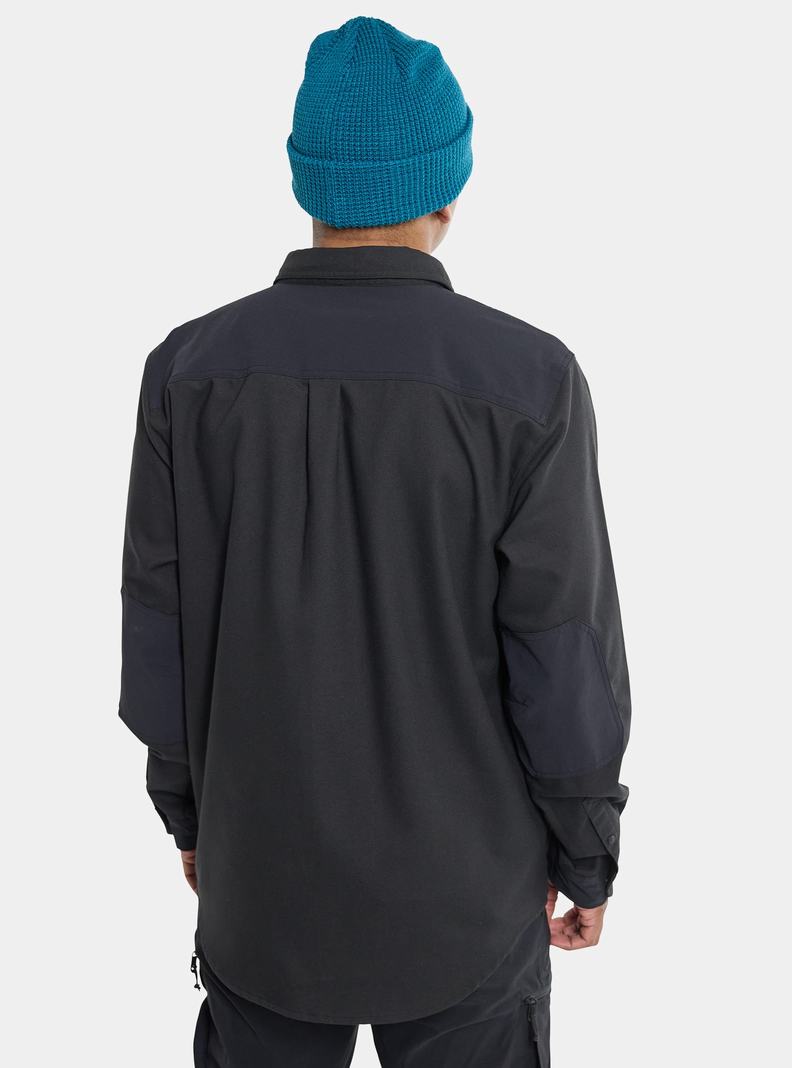 Chemise Burton Favorite Performance Long Sleeve Flannel Homme Noir | 510387-GOB