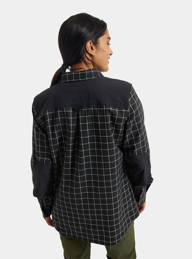 Chemise Burton Favorite Performance Long Sleeve Flannel Femme Noir | 572386-SKO