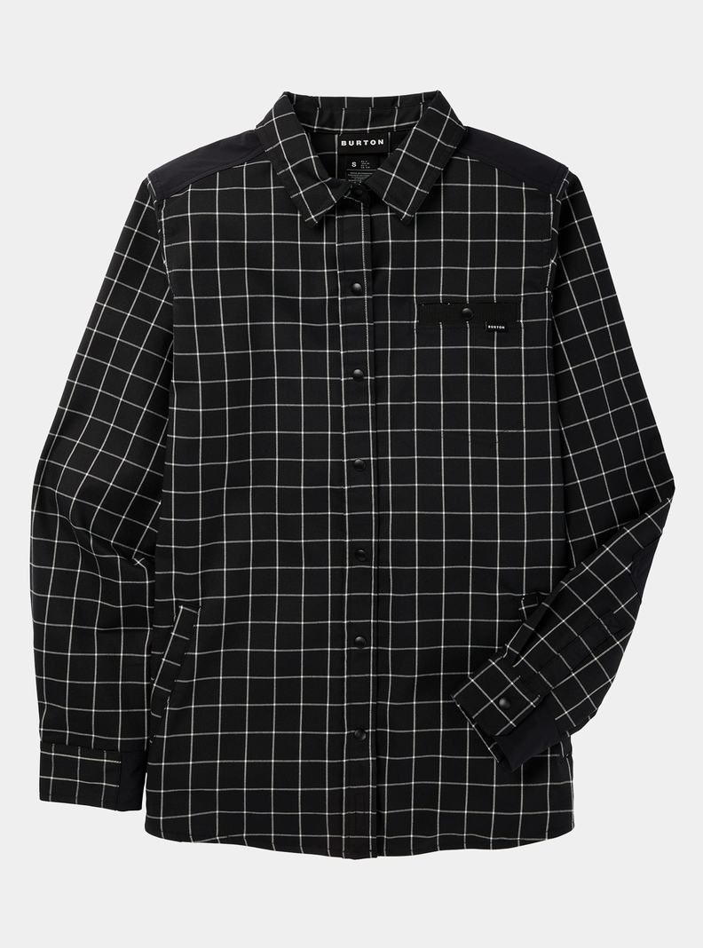 Chemise Burton Favorite Performance Long Sleeve Flannel Femme Noir | 572386-SKO