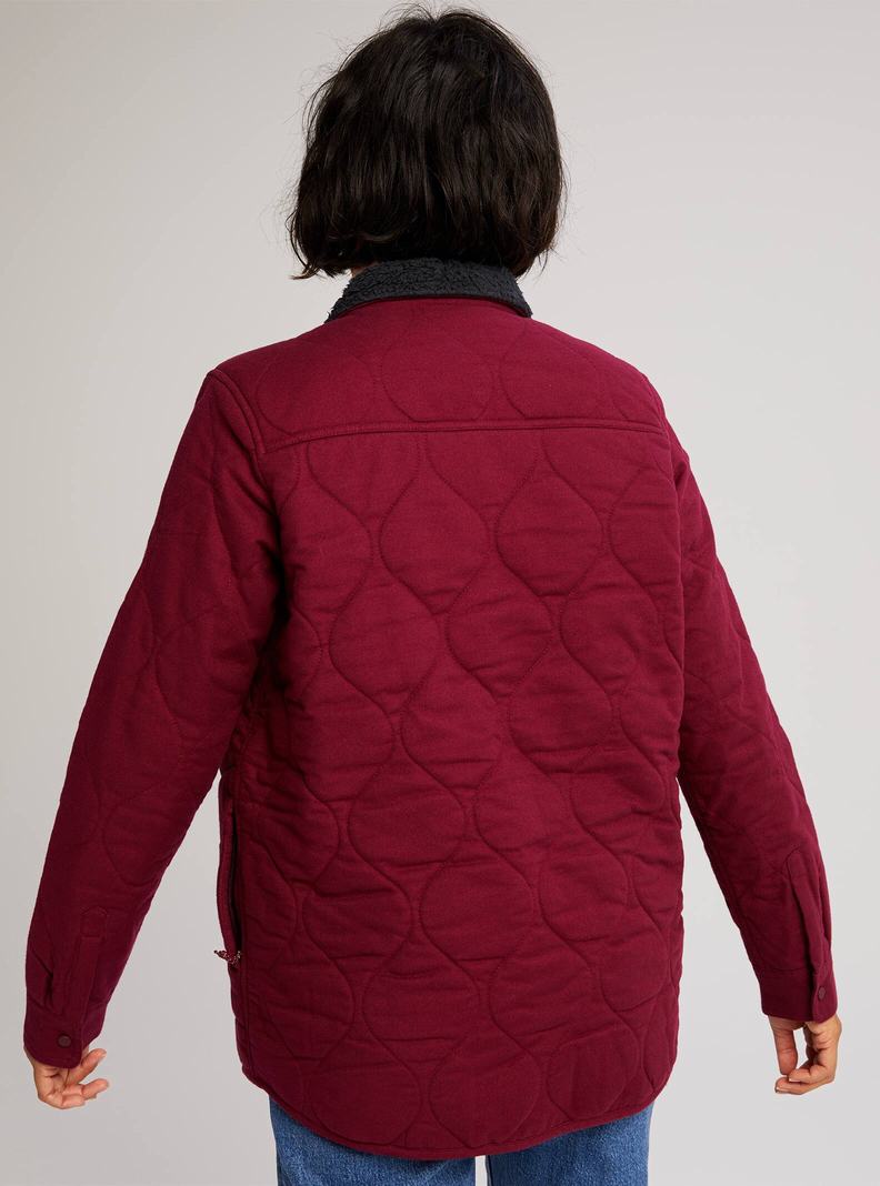 Chemise Burton Grace Insulated Flannel Femme Bordeaux | 782694-UID