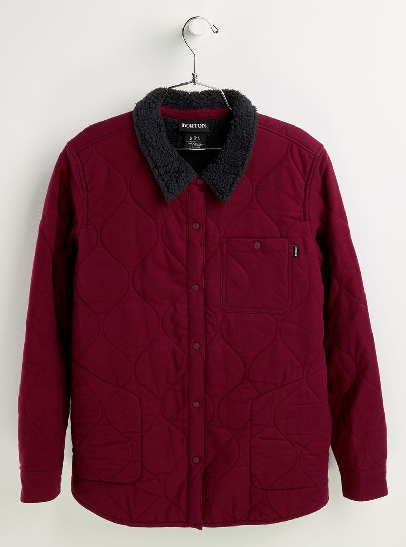 Chemise Burton Grace Insulated Flannel Femme Bordeaux | 782694-UID