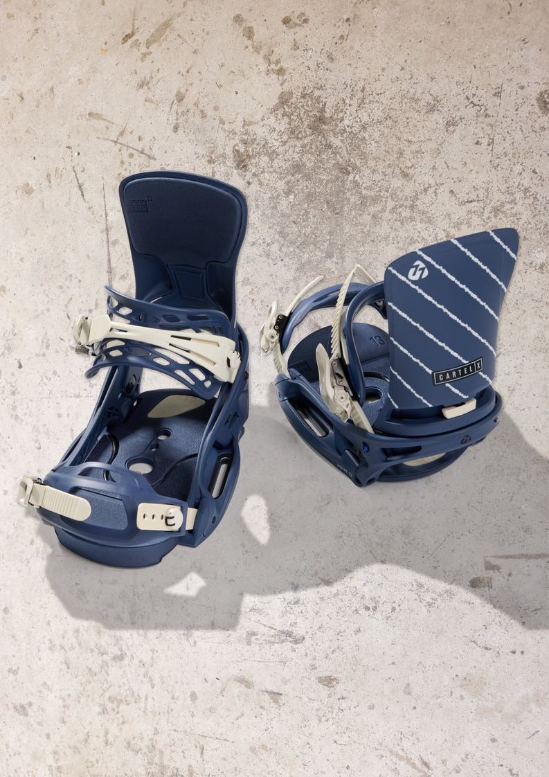 Fixation Snowboard Burton Cartel X EST Homme Bleu | 237418-MEG