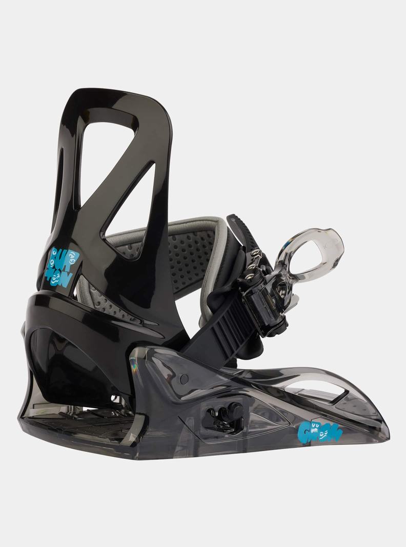 Fixation Snowboard Burton Mini Grom Disc Enfant Noir | 903458-FBU