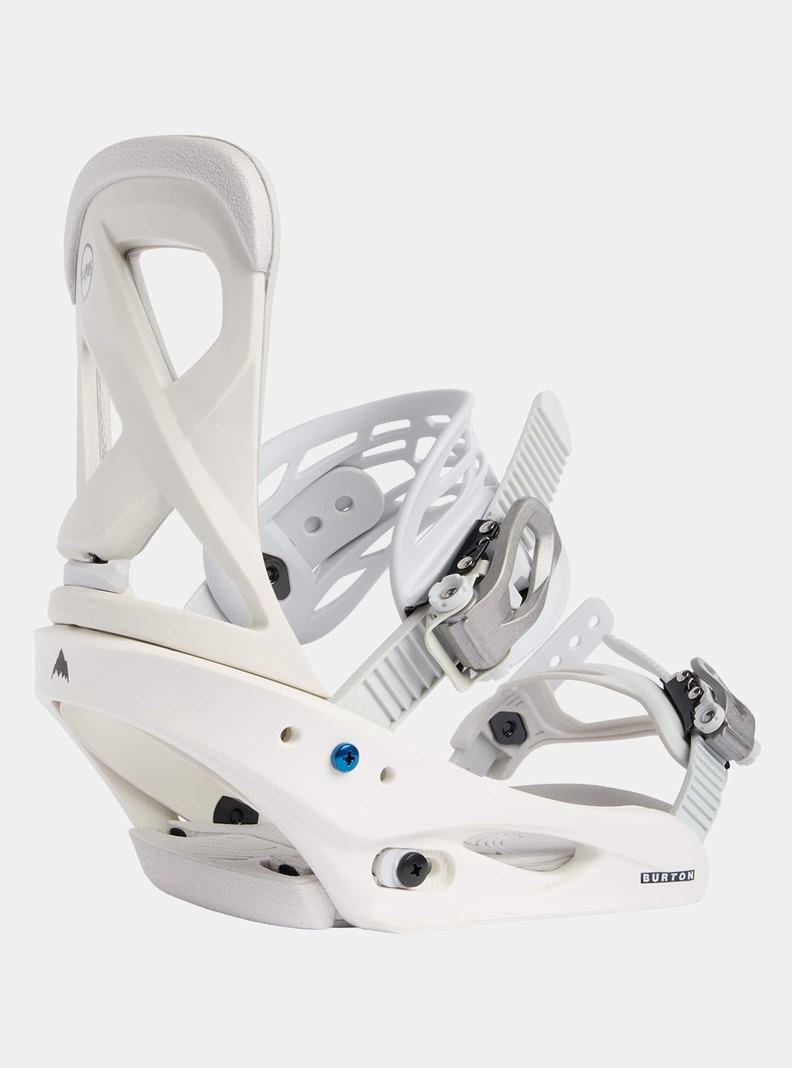 Fixation Snowboard Burton Scribe Re:Flex Femme Blanche | 382051-SRG