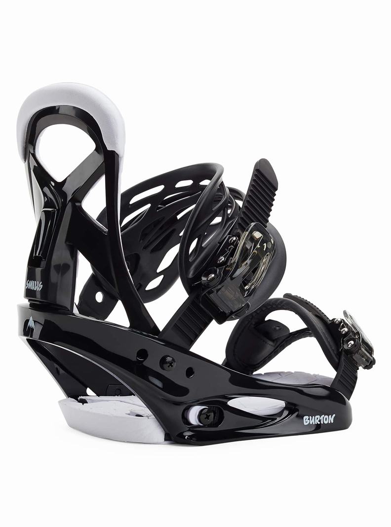 Fixation Snowboard Burton Smalls Re:Flex Enfant Menthe Blanche | 381752-IDV