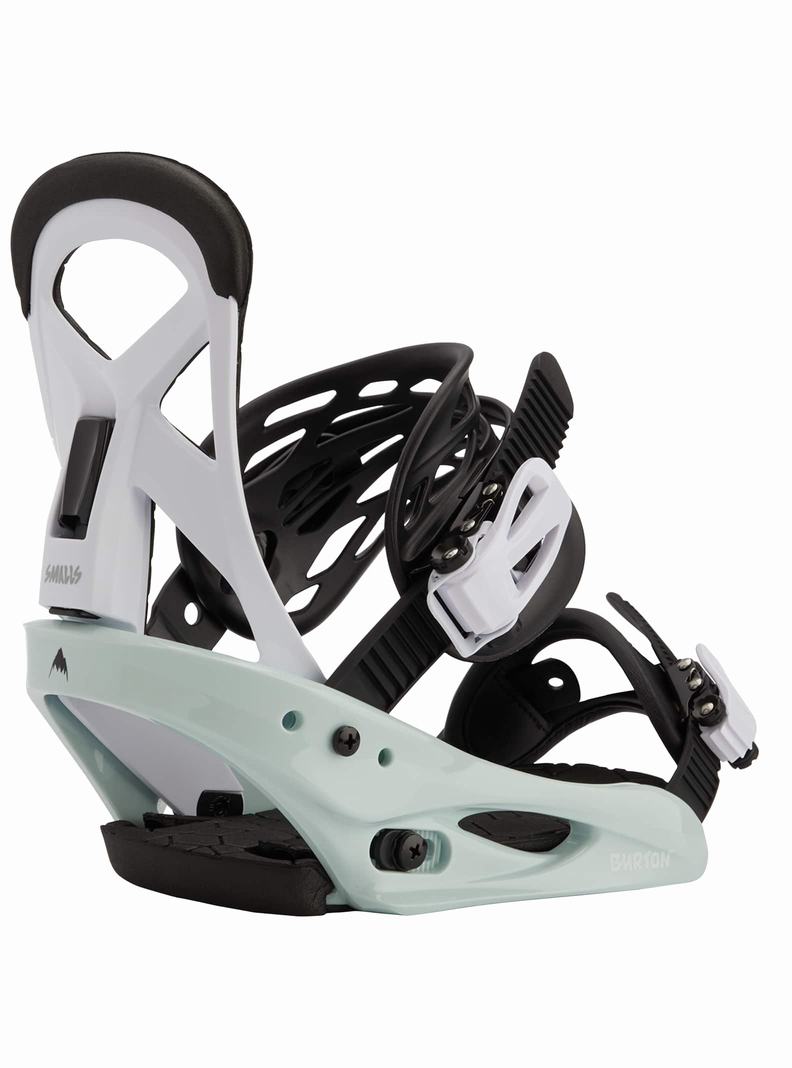 Fixation Snowboard Burton Smalls Re:Flex Enfant Menthe Blanche | 381752-IDV