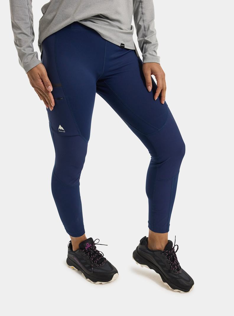 Leggings Burton Multipath Utility Femme Bleu | 073215-NJZ