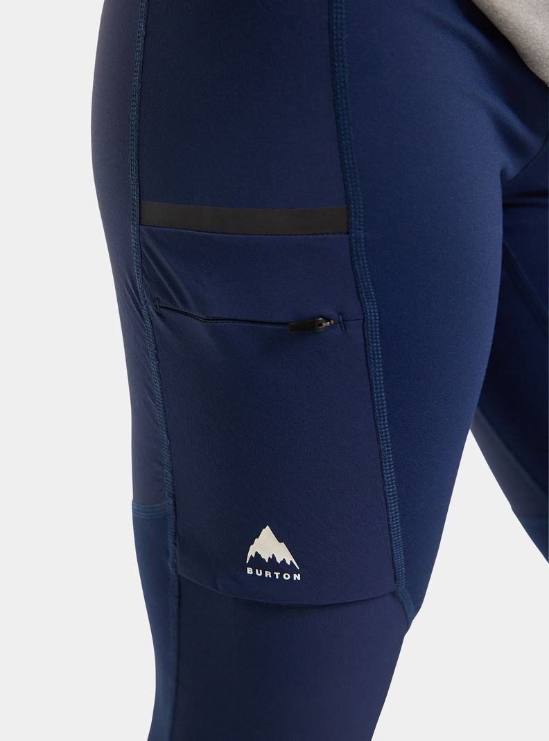 Leggings Burton Multipath Utility Femme Bleu | 073215-NJZ