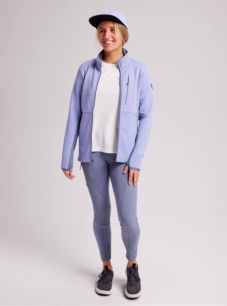Leggings Burton Multipath Utility Femme Grise | 814739-VCN