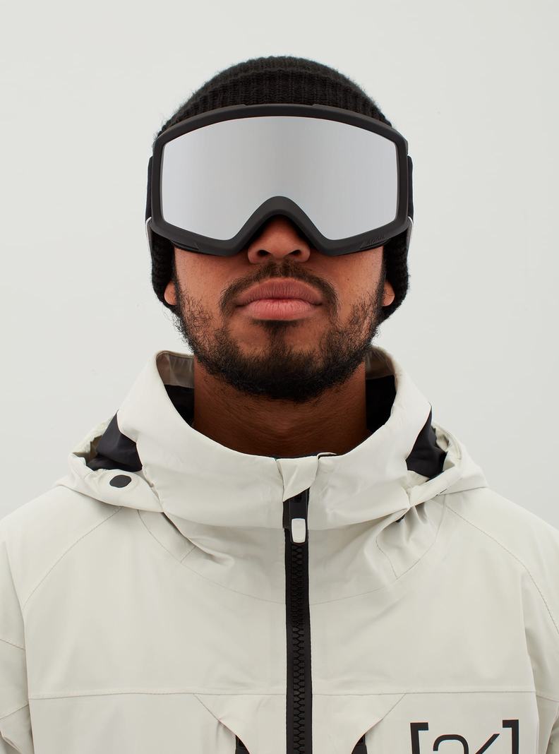 Lunette Ski Burton Anon Helix 2.0 Goggles + Bonus Lens Homme Noir Argent | 192385-SIN