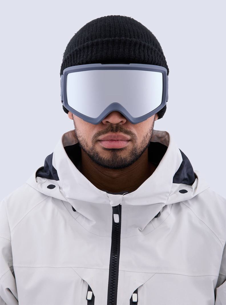 Lunette Ski Burton Anon Helix 2.0 Goggles + Bonus Lens Femme Argent | 269740-MXZ