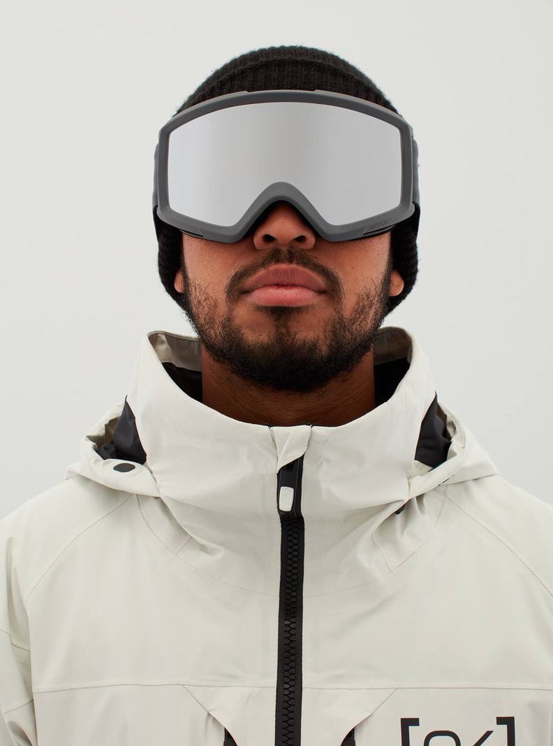 Lunette Ski Burton Anon Helix 2.0 Goggles + Bonus Lens Femme Argent | 269740-MXZ