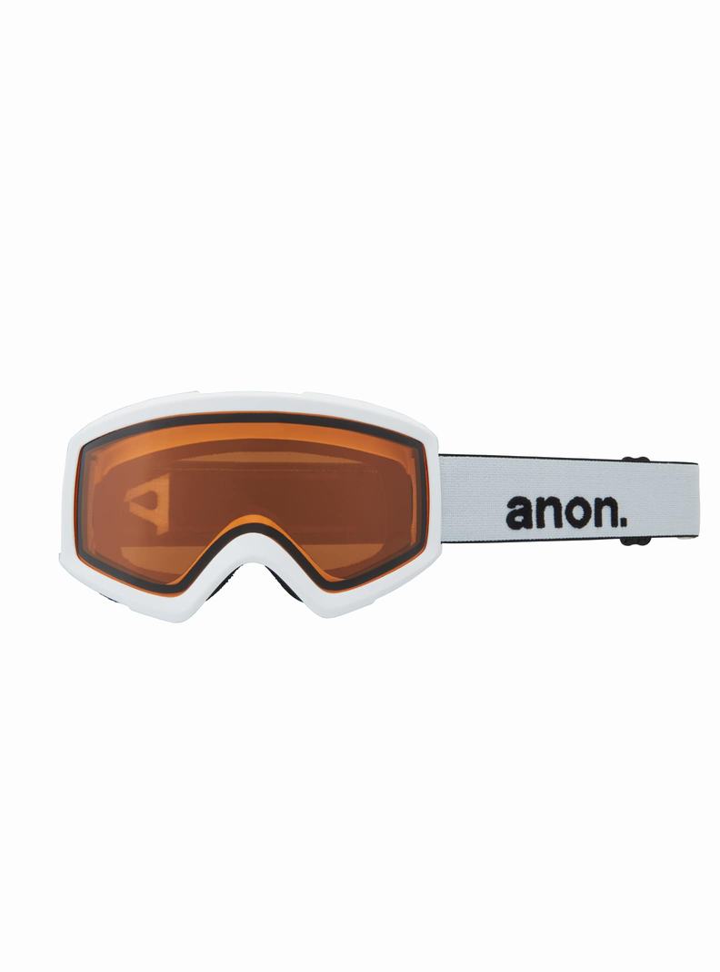 Lunette Ski Burton Anon Helix 2.0 Goggles + Bonus Lens Femme Argent | 269740-MXZ