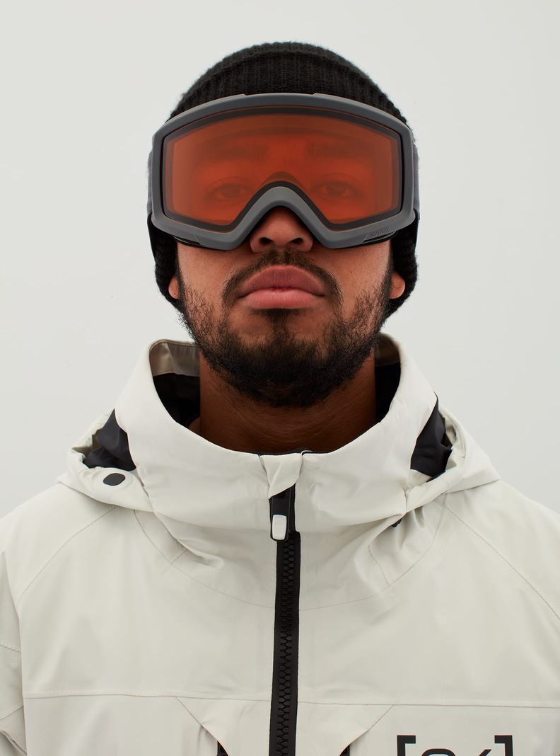 Lunette Ski Burton Anon Helix 2.0 Goggles (Non-Mirror) Homme Orange Violette | 278154-PNB