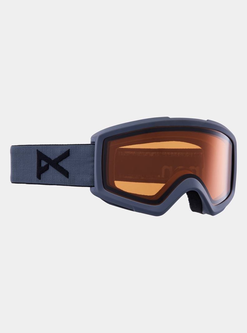 Lunette Ski Burton Anon Helix 2.0 Goggles (Non-Mirror) Homme Orange Violette | 278154-PNB