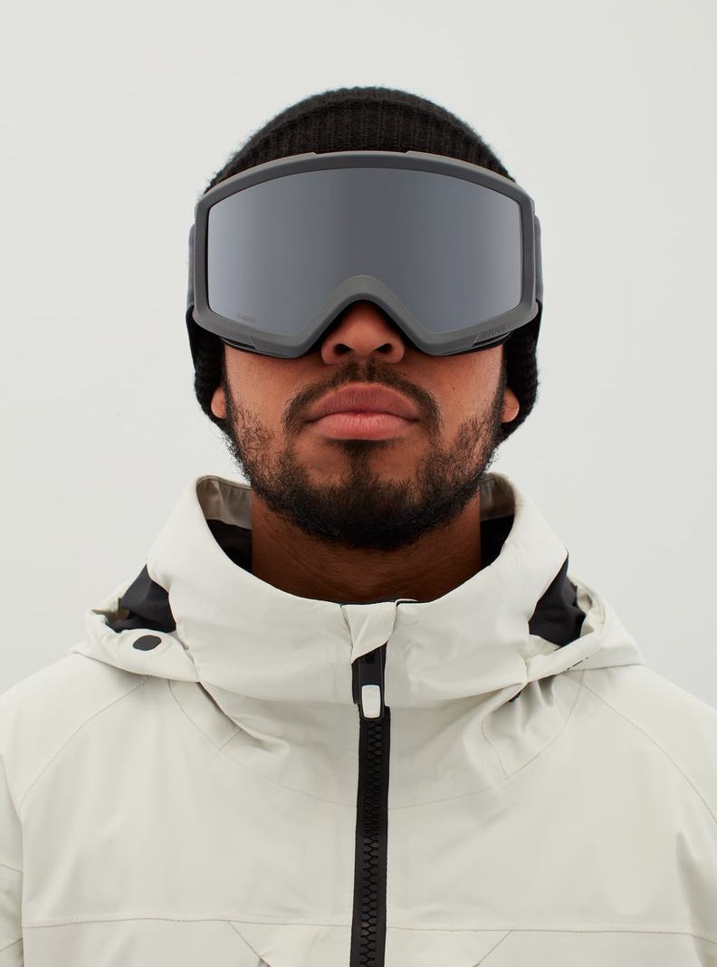 Lunette Ski Burton Anon Helix 2.0 Perceive Goggles + Bonus Lens Homme Orange Noir | 143289-SWA