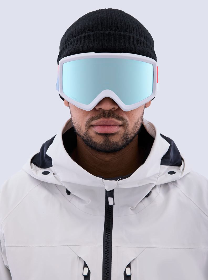 Lunette Ski Burton Anon Helix 2.0 Perceive Goggles + Bonus Lens Femme Bleu | 629485-TCU