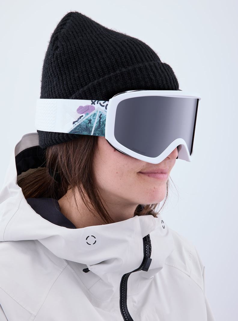 Lunette Ski Burton Anon Insight Goggles + Bonus Lens Homme Orange Noir | 425160-QGE