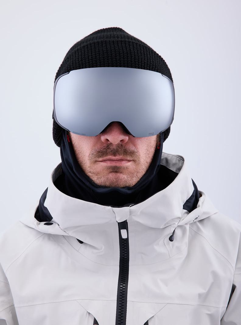 Lunette Ski Burton Anon M2 Goggles + Bonus Lens + MFI® Face Mask Homme Orange Noir Violette | 723560-UHF