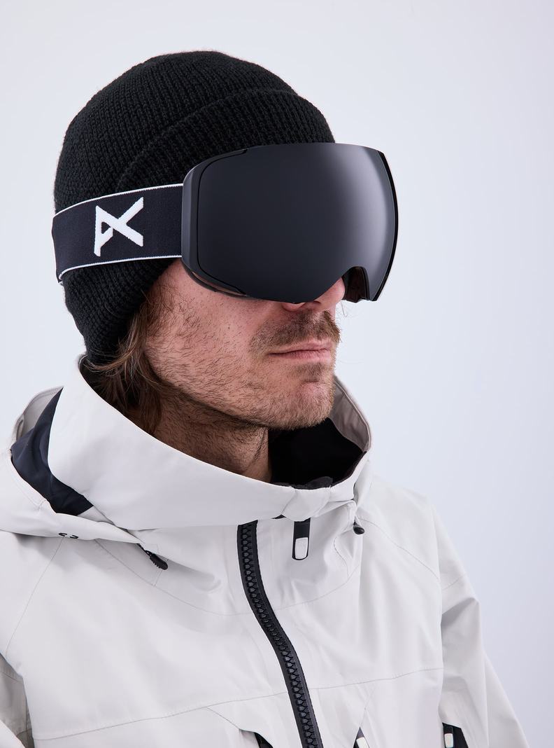 Lunette Ski Burton Anon M2 Goggles (Polarized) + Bonus Lens Homme Noir Violette | 821549-HMG