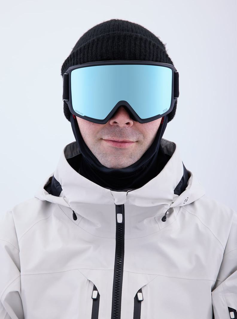 Lunette Ski Burton Anon M3 Goggles + Bonus Lens + MFI® Face Mask Homme Noir Bleu Rose | 128943-HWD