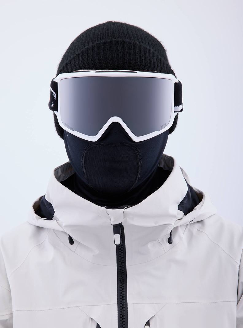 Lunette Ski Burton Anon M3 Goggles + Bonus Lens + MFI® Face Mask Homme Orange Noir Violette | 247095-WPI