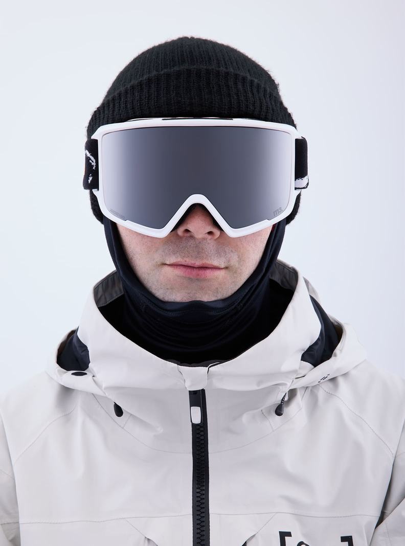 Lunette Ski Burton Anon M3 Goggles + Bonus Lens + MFI® Face Mask Homme Orange Noir Violette | 247095-WPI