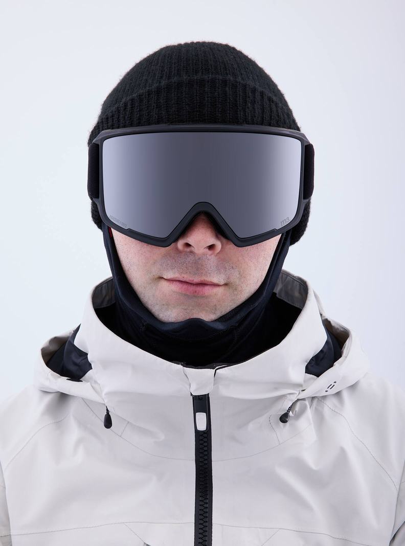 Lunette Ski Burton Anon M3 Goggles + Bonus Lens + MFI® Face Mask Femme Orange Noir Violette | 852149-GZY