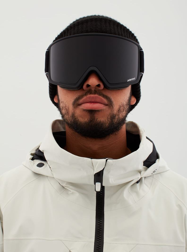 Lunette Ski Burton Anon M3 Goggles (Polarized) + Bonus Lens Homme Noir Violette | 096372-LPU
